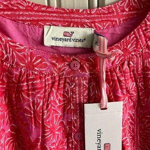 Vineyard Vine spring dress girls XL
